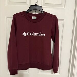Columbia Women's Burgundy Sweatshirt